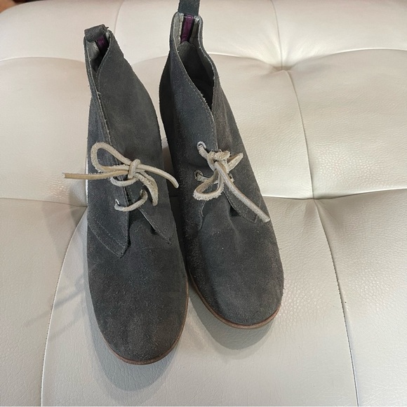 Sperry women’s Harlow Wedge chukka boot gray suede size 10 - Picture 4 of 10